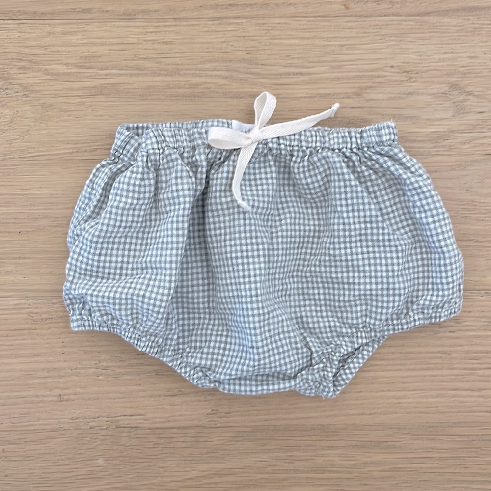 Jamie Kay “Sky” Gray Gingham Bloomers
